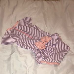 Ruffle Butts baby girl swimsuit
